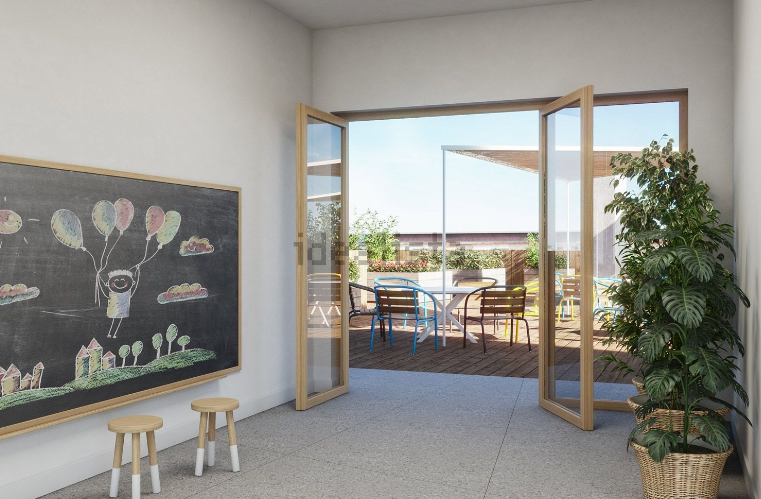 Hay más de 300 m2 de zonas comunes