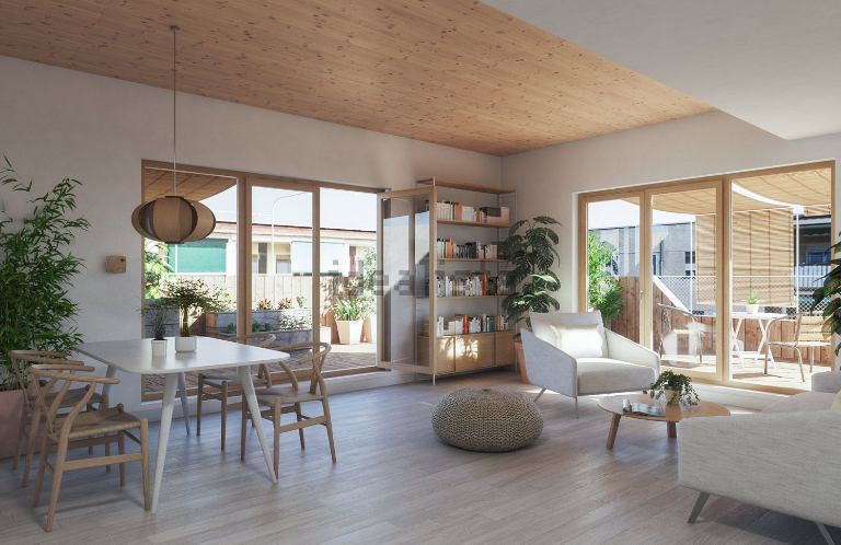 Un gran espacio abierto