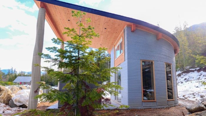 Esta casa de Canadá ha sido construida con una impresora 3D en solo 11 días y se alquila en Airbnb