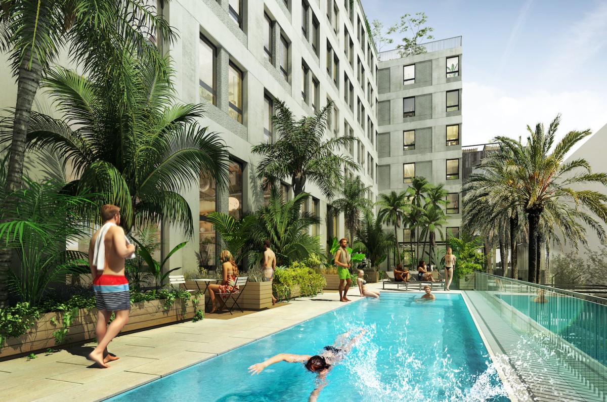 Hines y Henderson Park logran financiación para levantar dos edificios en el 22@