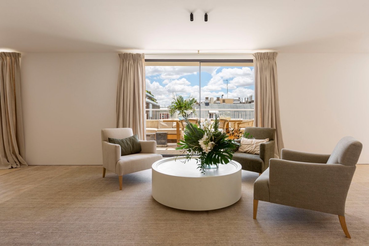 One of the living areas