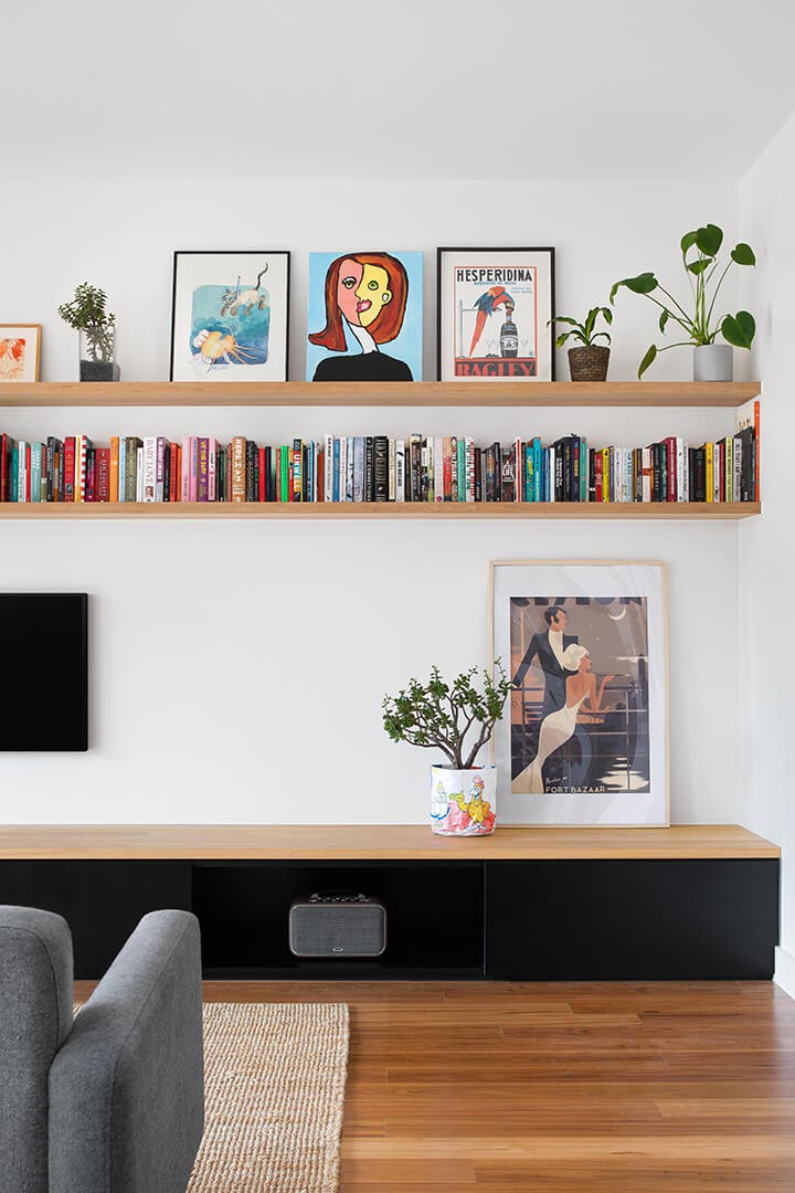 La decoración, escasa y bien elegida