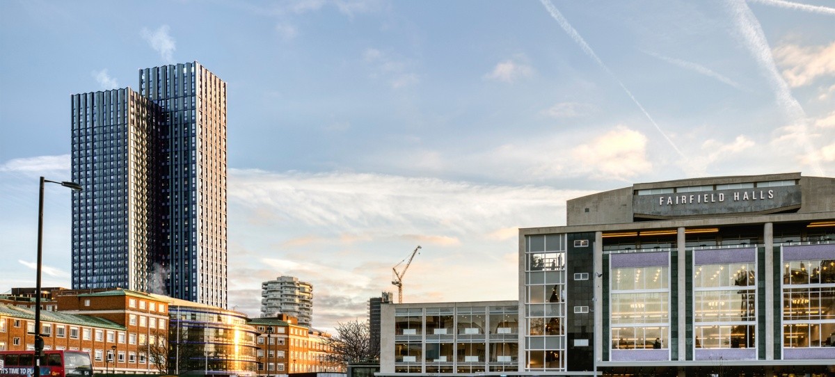 Está en Croydon, al sur de la capital británica