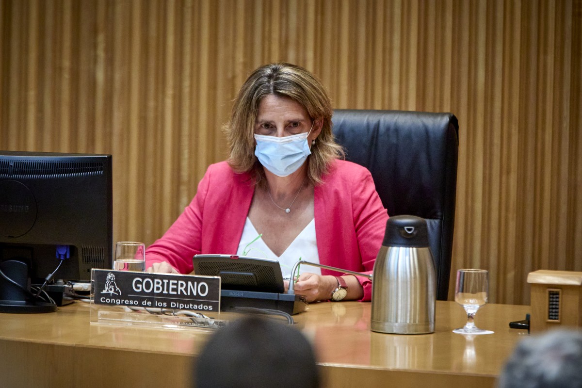La ministra de Transición Ecológica y Reto Demográfico, Teresa Ribera
