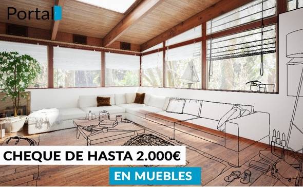 Portal Now: cheques de hasta 2.000 euros para comprar muebles en una vivienda en la costa