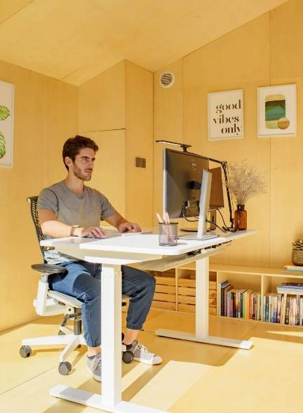 perfecto para establecer tu puesto de teletrabajo