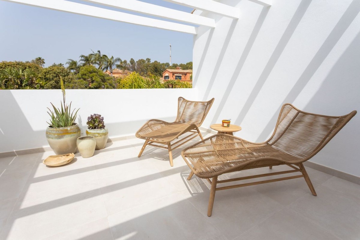 Terrace for sunbathing