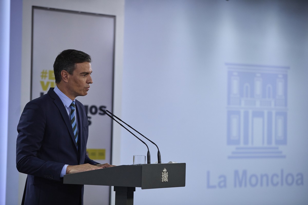 El presidente del Gobierno, Pedro Sánchez.