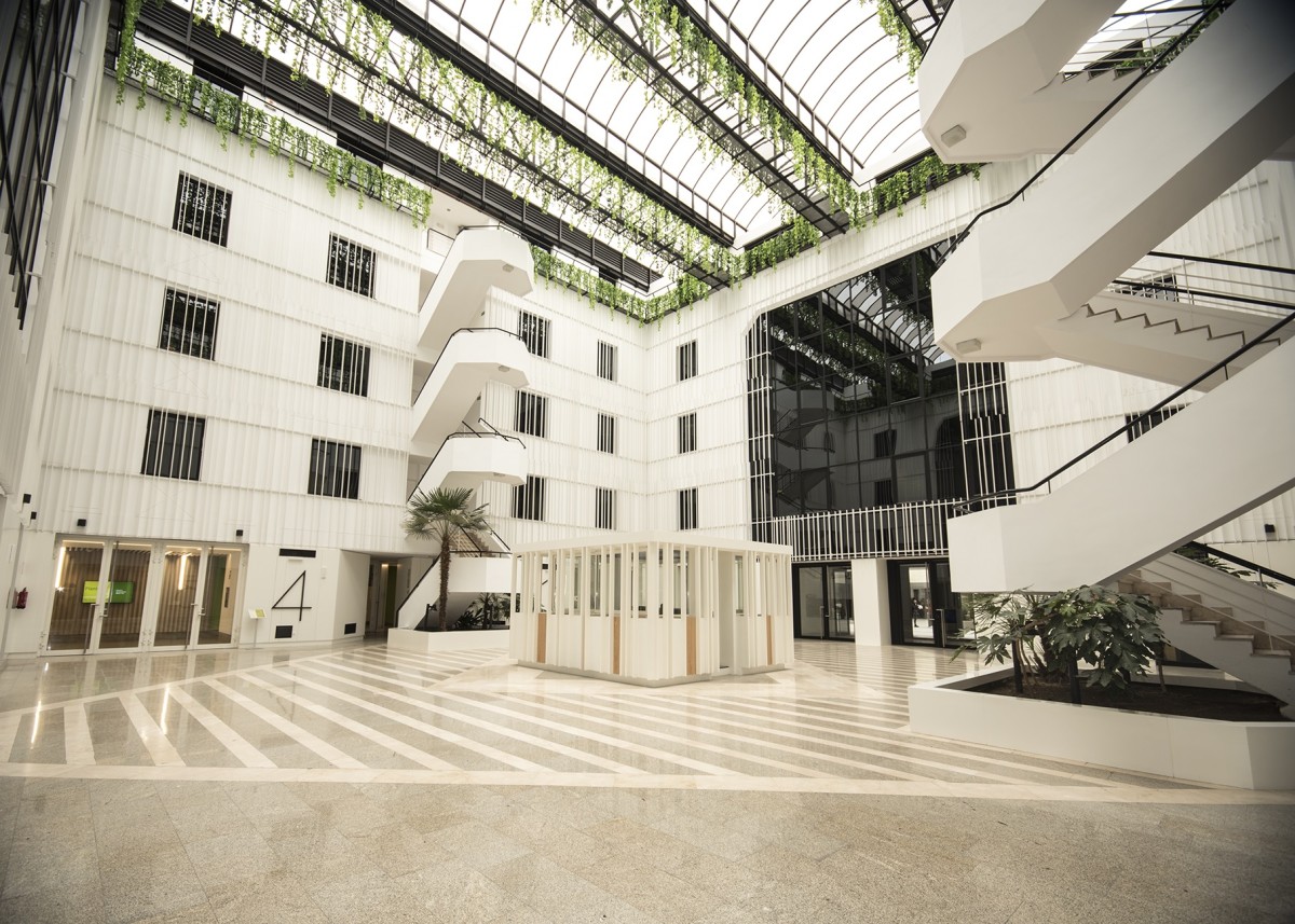 Edificio de oficinas propiedad de Iberdrola Inmobiliaria