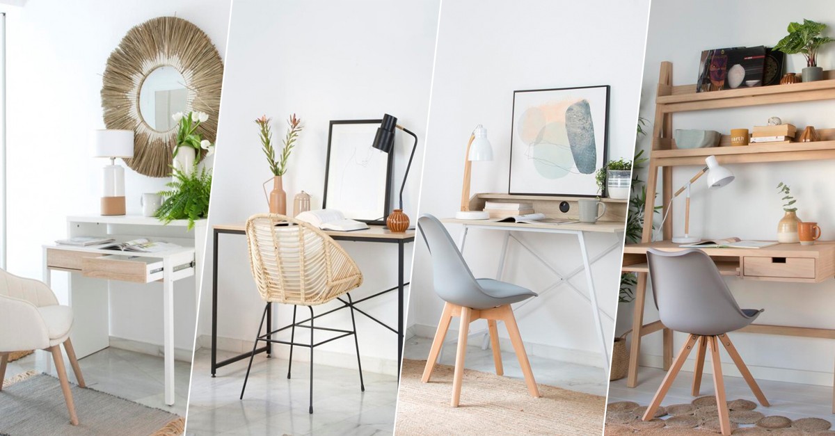 Cinco escritorios prácticos y de diseño para renovar la zona de estudio o teletrabajo