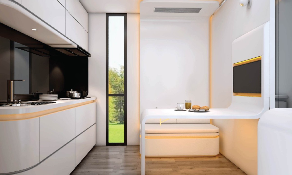 La casa tiene solo 26 m2