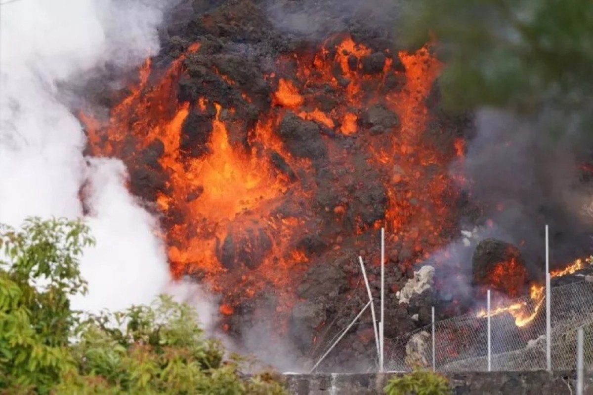 La lava del volcán se ha tragado viviendas y suelos por valor de 248 millones en La Palma