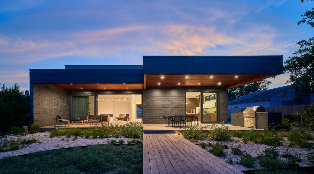 Una casa prefabricada, sostenible y de diseño que ha sido construida en solo dos semanas