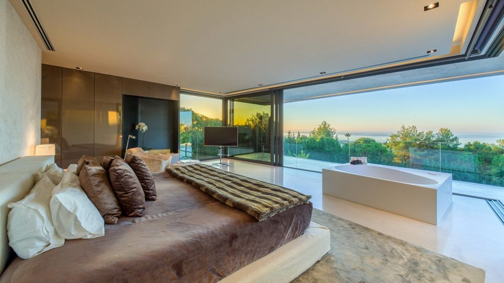 Um lindo quarto principal