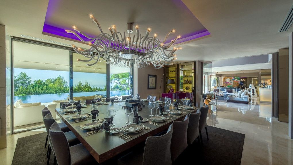 A sala de jantar