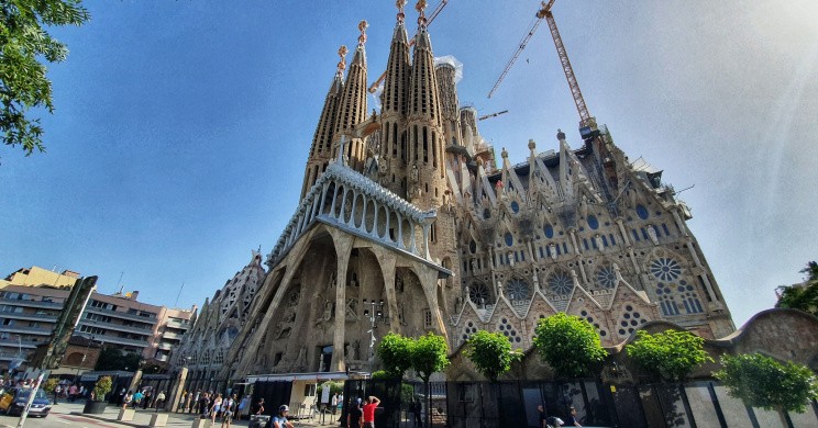 La cathédrale Sagrada Familia à Barcelone