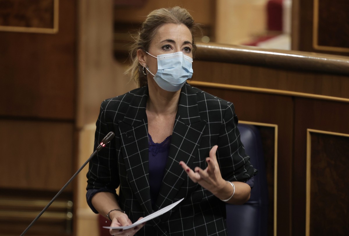 La ministra de Transportes, Raquel Sánchez