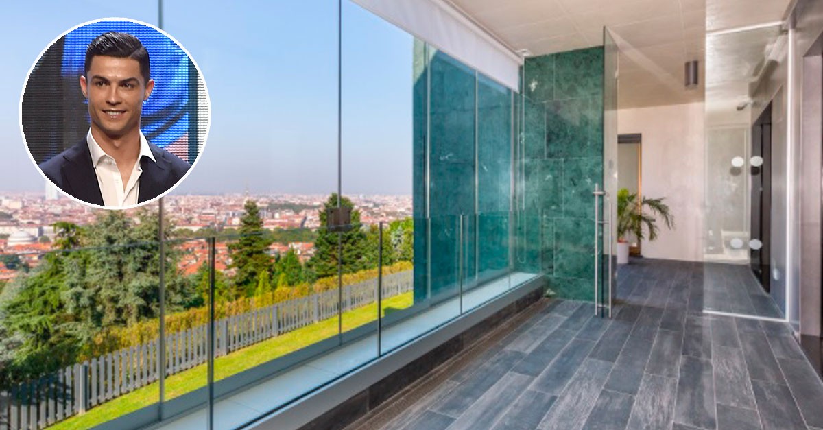 Así es el súperchalet donde Cristiano Ronaldo vivía de alquiler en Turín