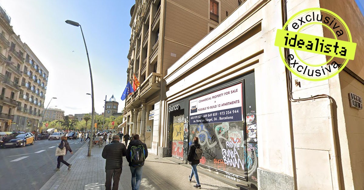 Lux Habitat ultima la compra de la histórica tienda de Blanco en el centro de Barcelona para reconvertirla en 6 viviendas