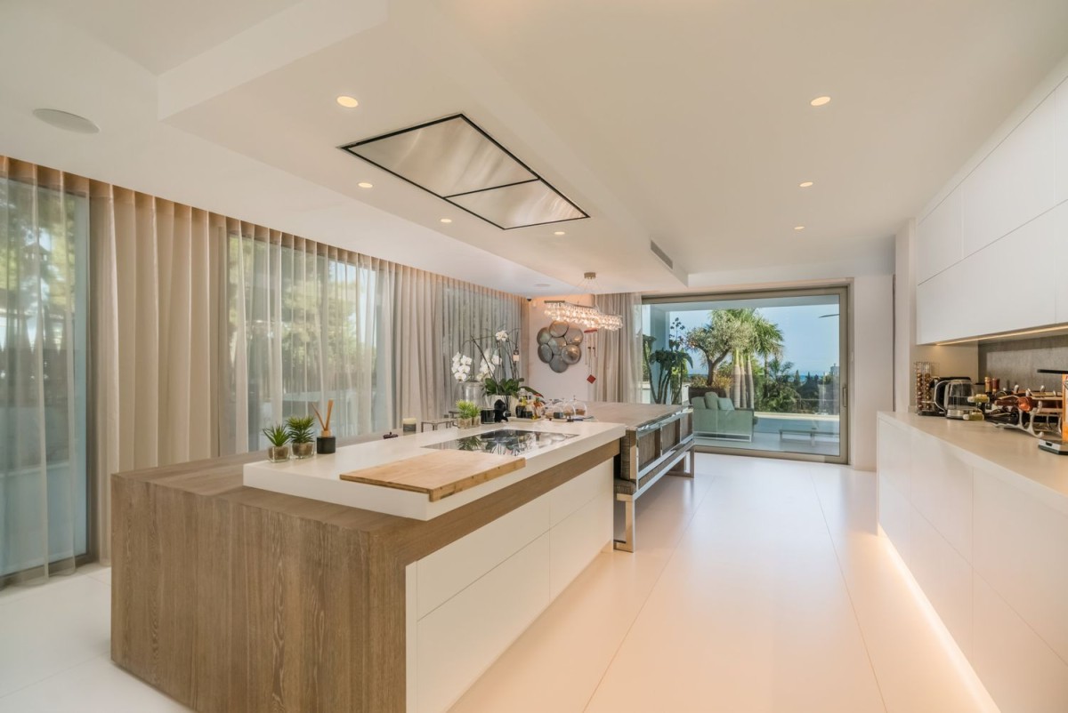 A cozinha da villa