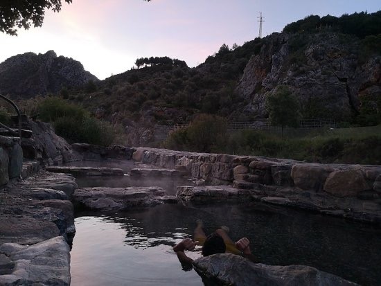 La Rioja's hot springs at Arnedillo La Rioja's hot springs at Arnedillo