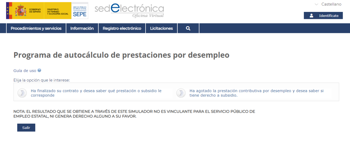 Así es el simulador del SEPE para saber cuánto vas a cobrar de paro o si tienes derecho a subsidio