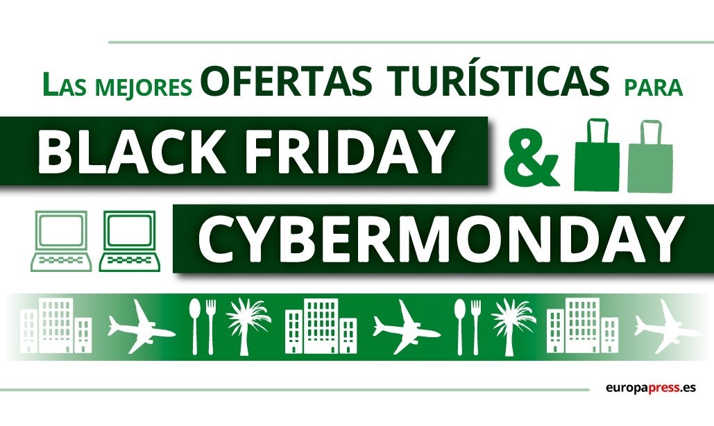 Aerolíneas, cadenas hoteleras y agencias de viajes inician sus ofertas de 'Black Friday'