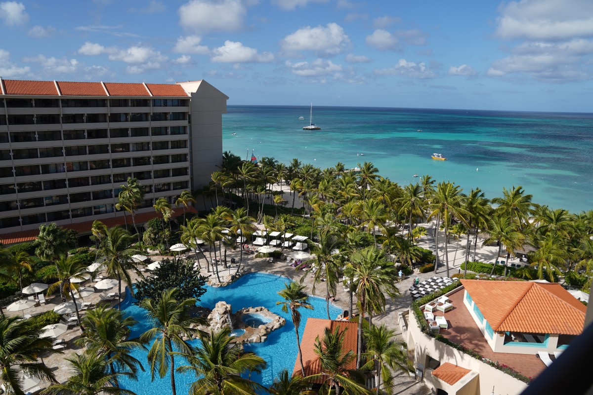 Un oasis en primera línea de playa en la isla caribeña de Aruba