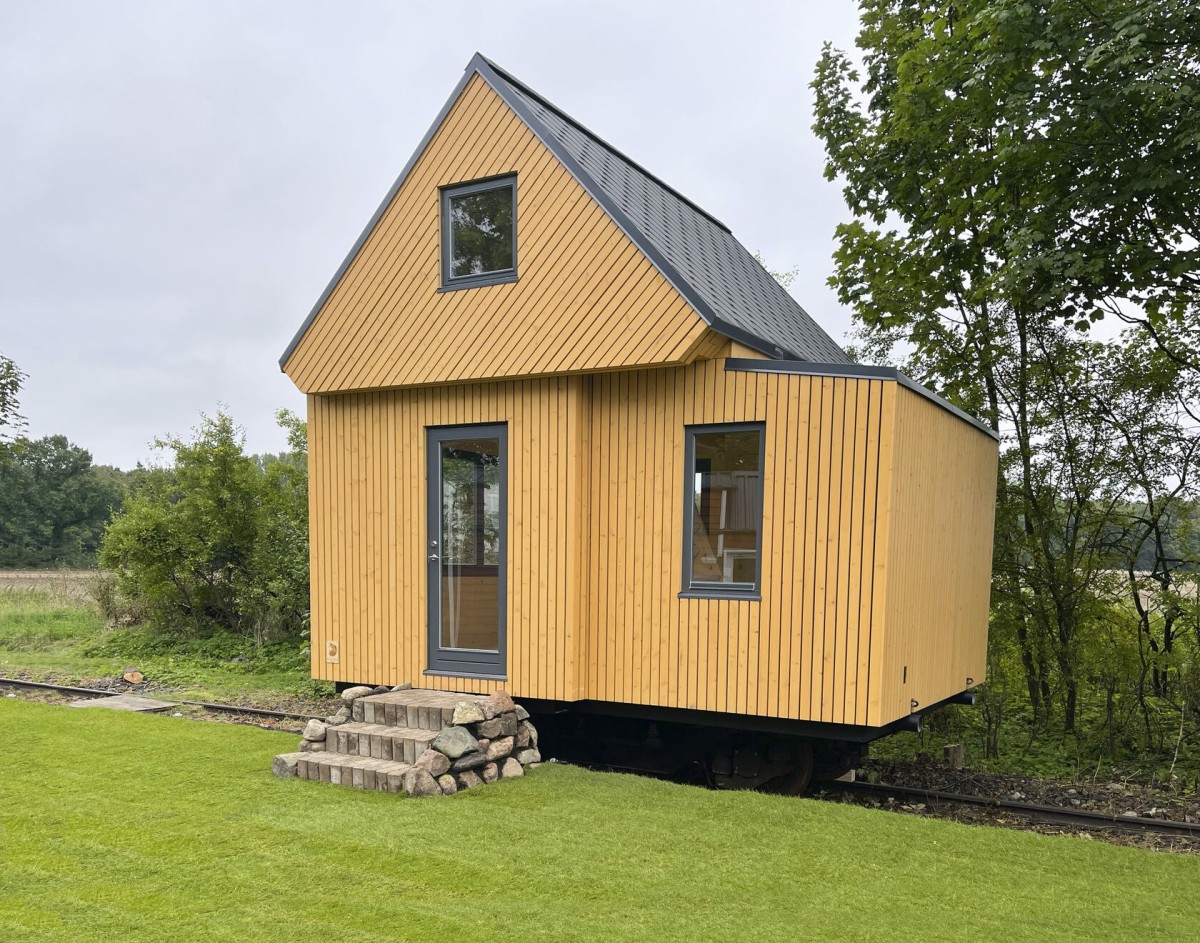 Brette Haus: la casa prefabricada que se pliega