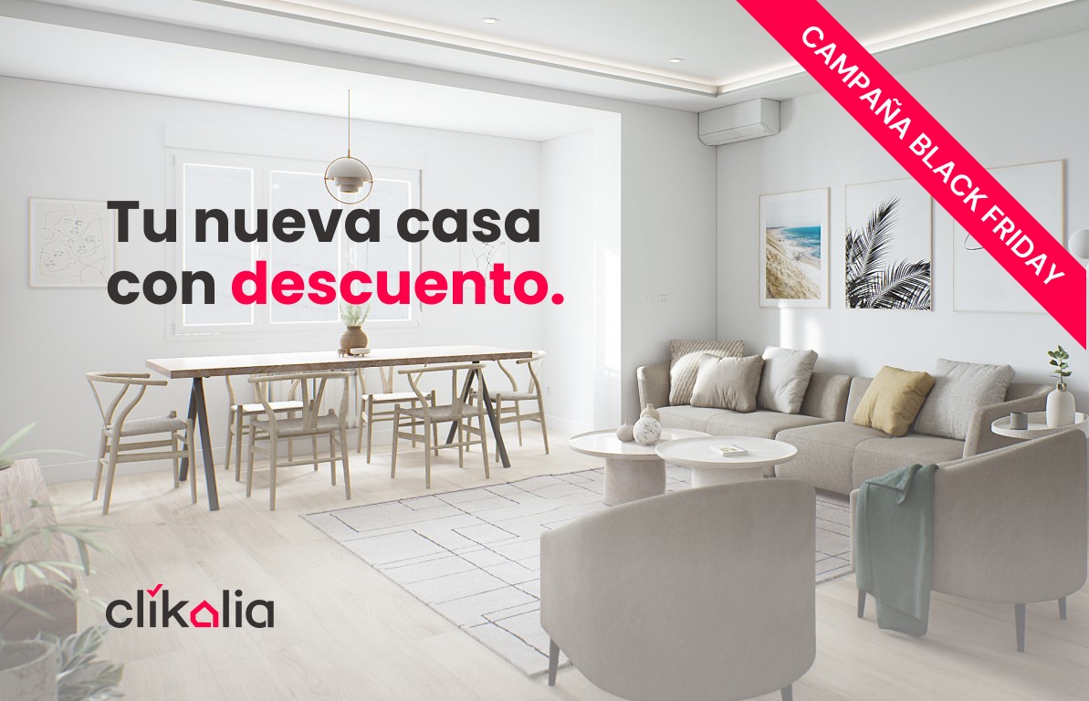 Así es el Black Friday de Clikalia: descuentos de hasta 700.000 euros en más de 60 pisos sin gastos de gestión