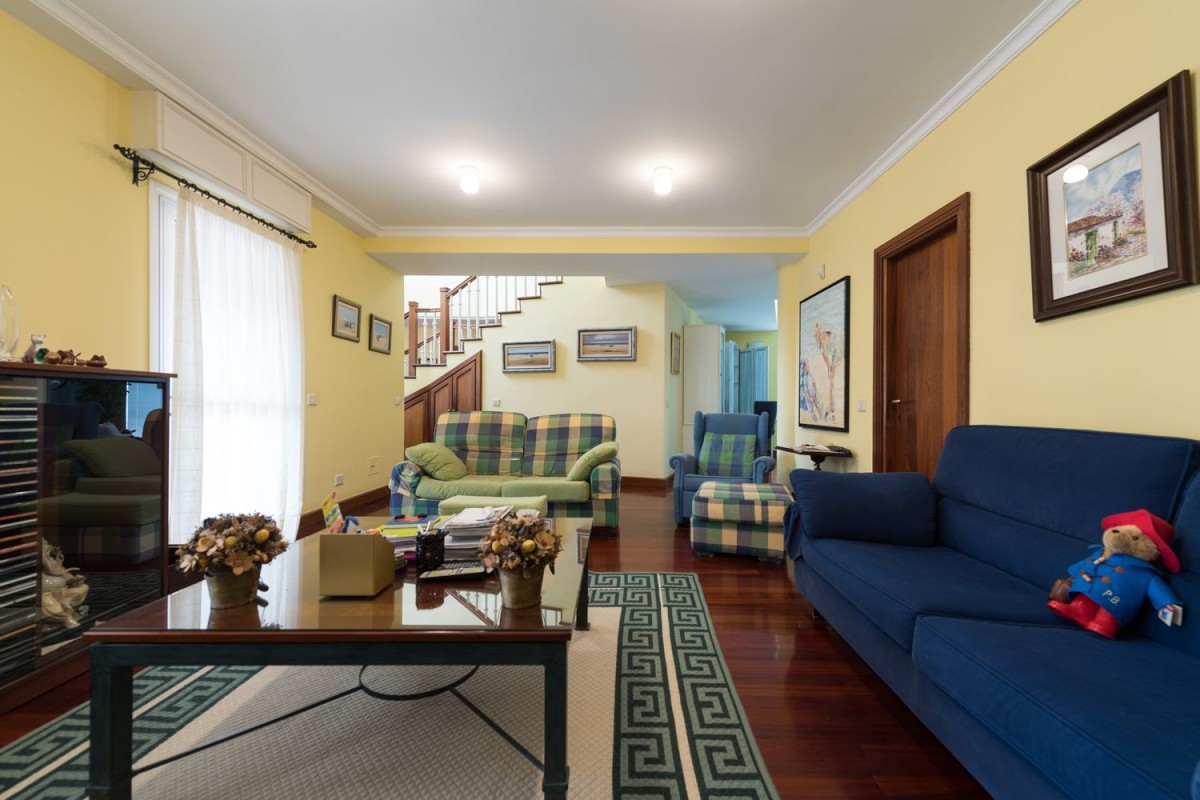 A segunda sala de estar escondida da casa