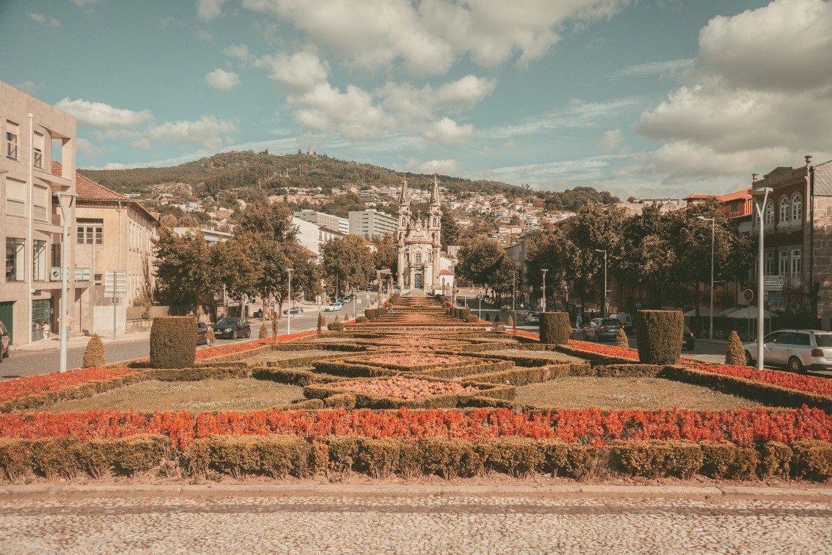O lindo centro histórico da cidade