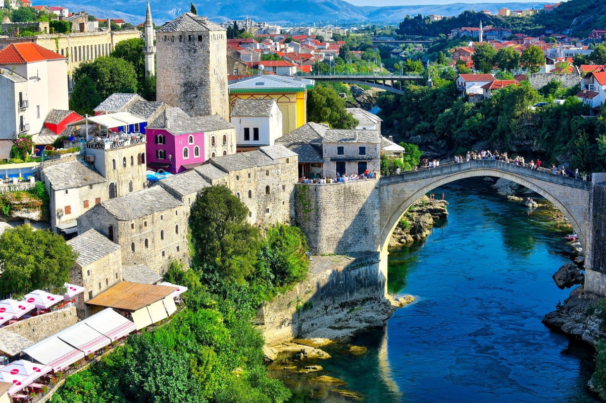 O famoso Stari Most em Mostar