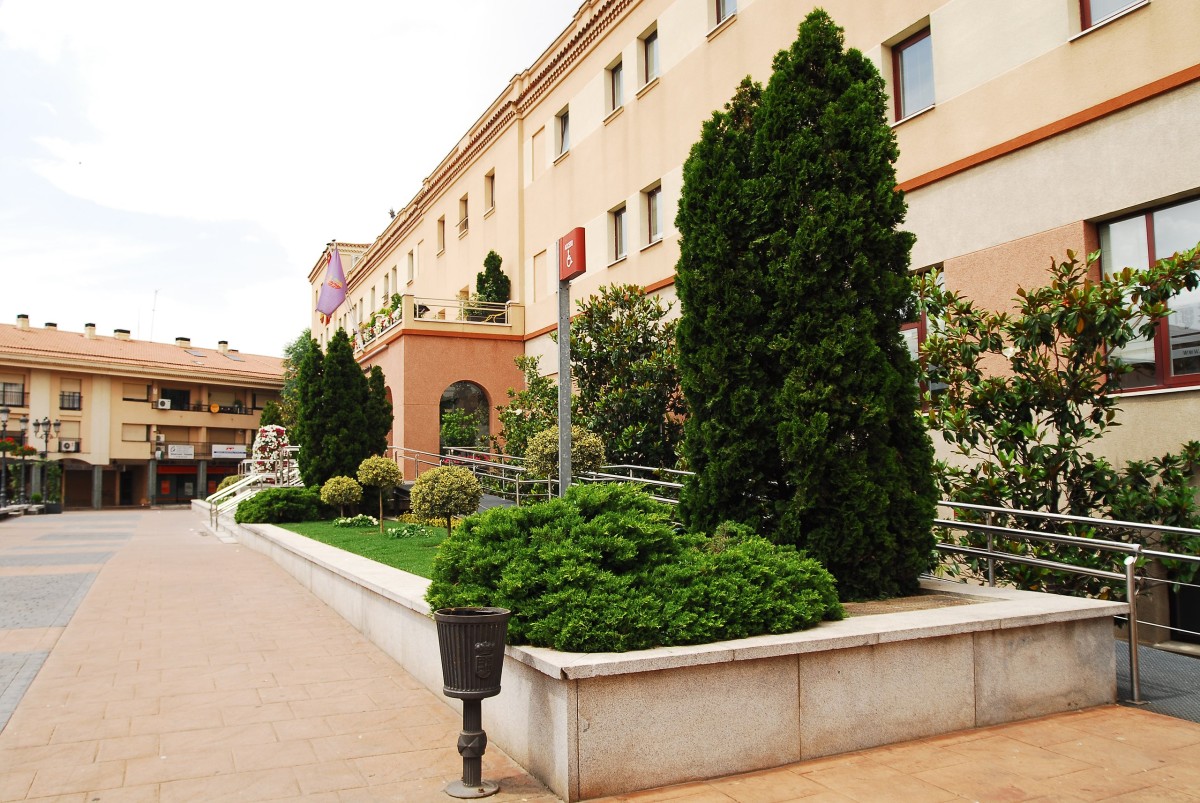 Il municipio nel centro di Pozuelo