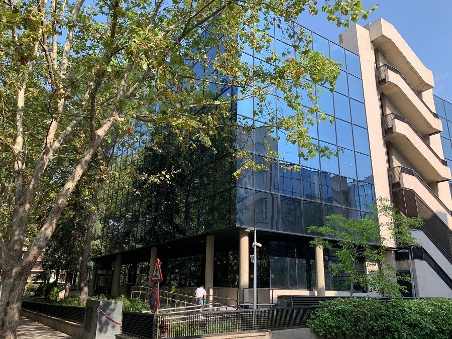 Edificio de la nueva sede de Sareb