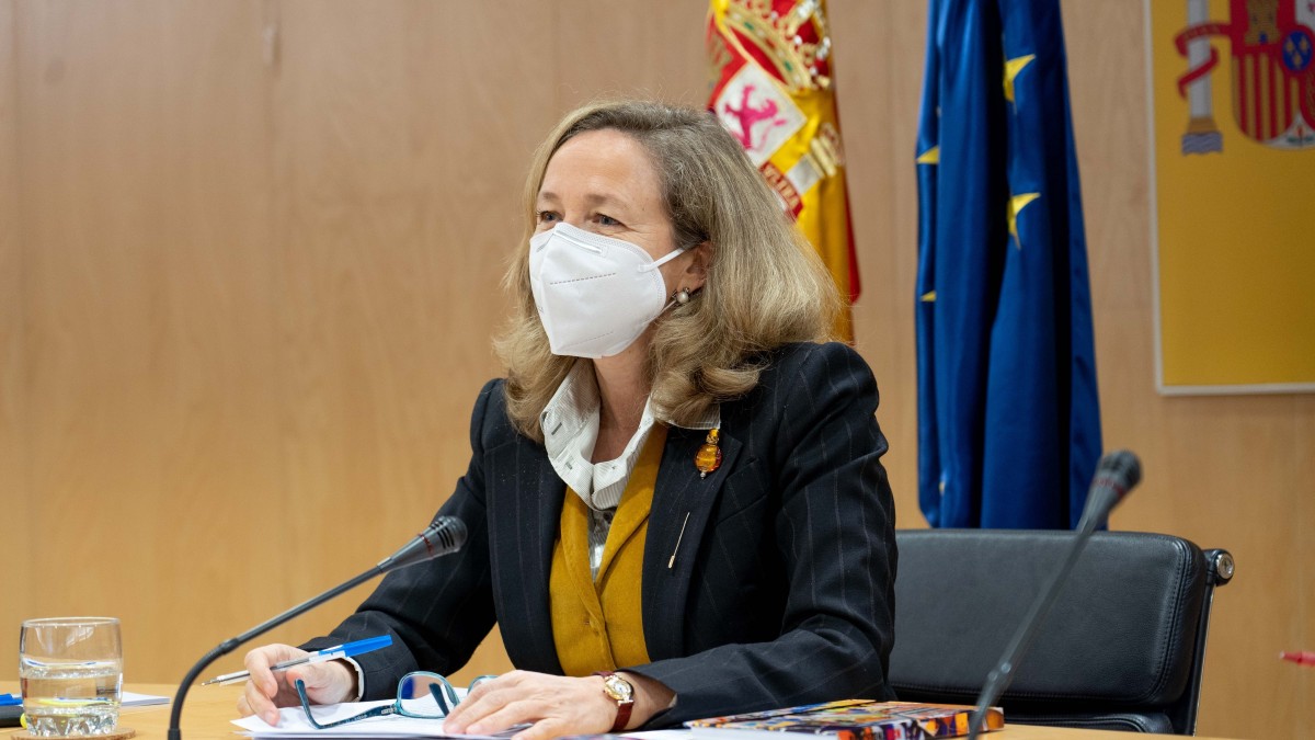 La vicepresidenta tercera del Gobierno y ministra de Asuntos Económicos y Transformación Digital, Nadia Calviño