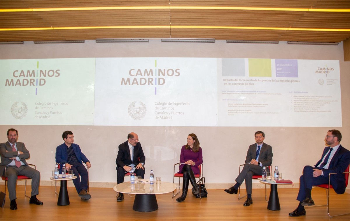 Jornadas organizadas por el Colegio de Ingenieros de Caminos Canales y Puertos de Madrid