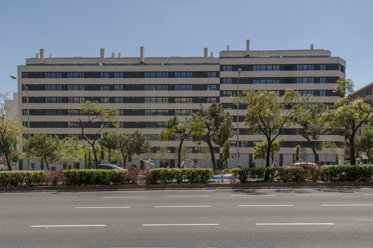 ACR termina las 334 viviendas construidas en el antiguo Taller de Artillería de Madrid