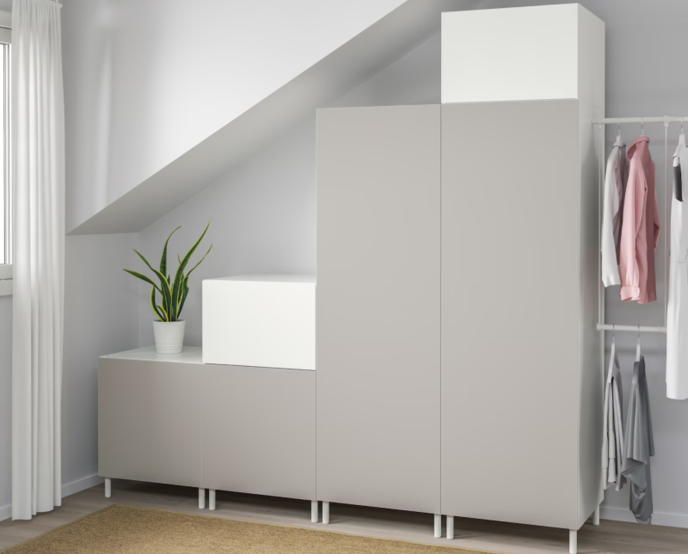 Cómo amueblar una buhardilla con muebles de Ikea