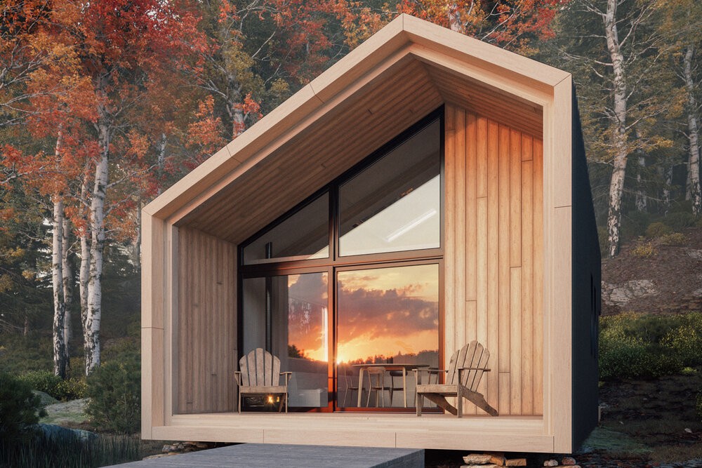 Una espectacular casa prefabricada que además es sostenible y resistente a los climas extremos
