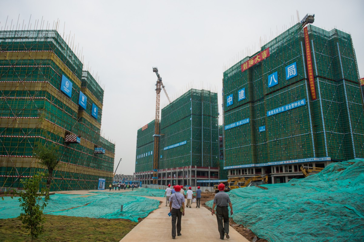 El sector de la construcción en China se prepara ante la posible quiebra de Evergrande