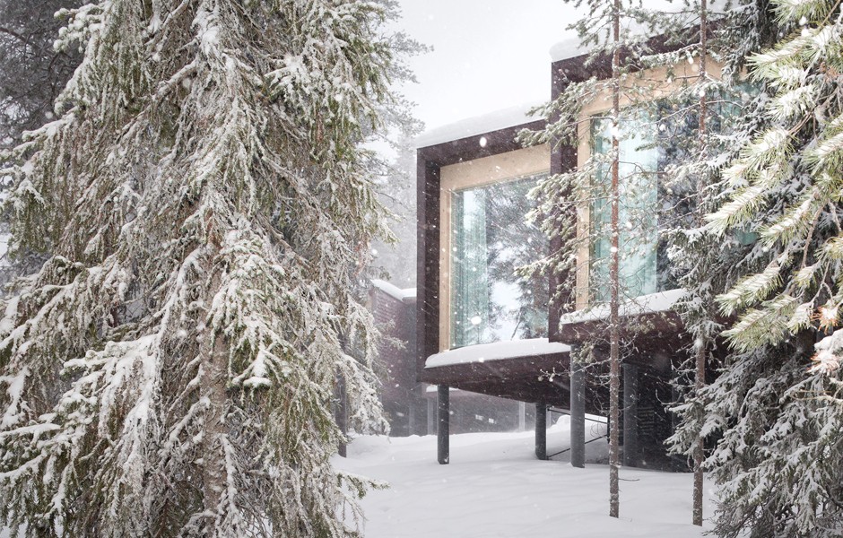 El hotel se llama Arctic TreeHouse Hotel