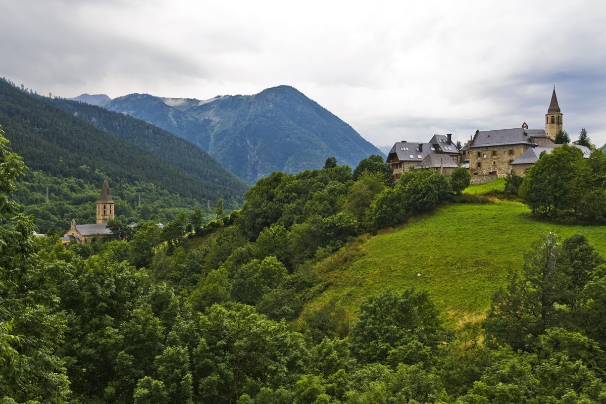 Die Bergwälder um Unha