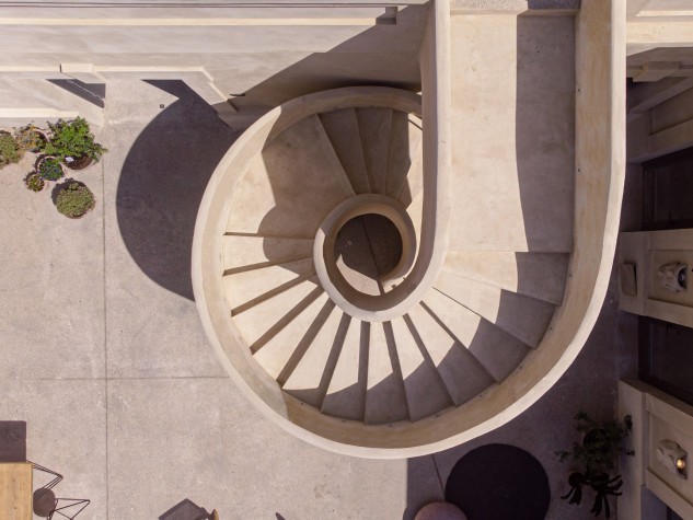Viele Details, wie die Wendeltreppen, haben dem Restaurant zu der Auszeichnung verholfen
