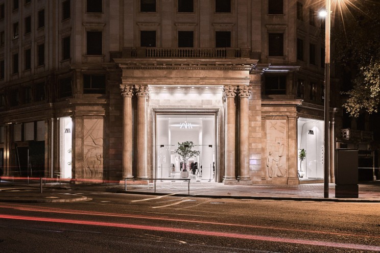 Botiga de Zara al Passeig de Gràcia