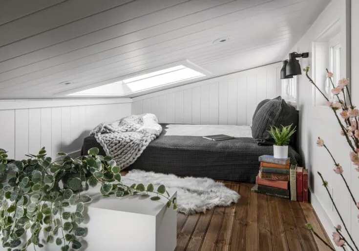 La casa apenas tiene 24 m2
