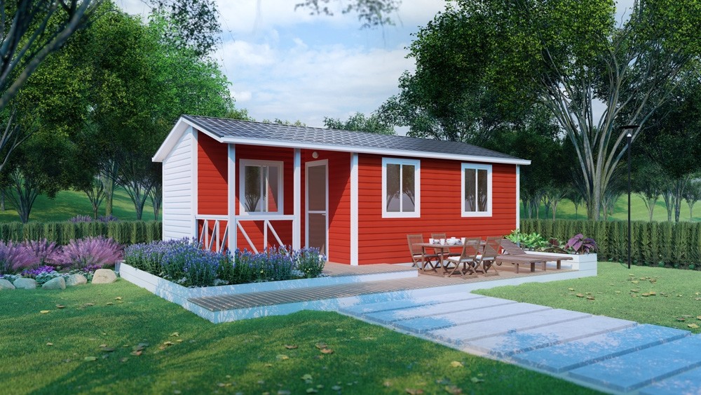 La casa prefabricada de "La casa de papel" que cuesta 30.000 euros
