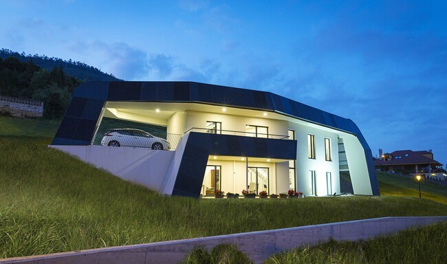 Casa 100% autosuficiente con energía solar