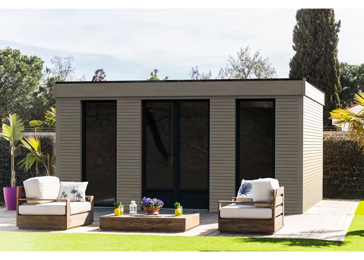 Caseta de madera Eco Lodge 24,7 m2