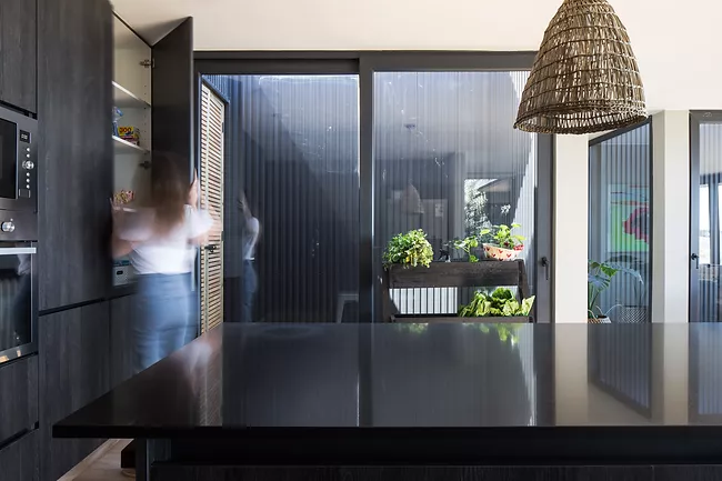 Una gran superficie de trabajo